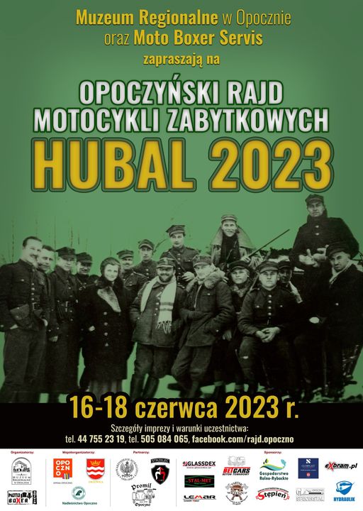Opoczyński Rajd Motocykli Zabytkowych HUBAL 2023