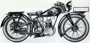 Model 175 Z (1930 rok) - motocykl w opcji ze wszystkimi dodatkami