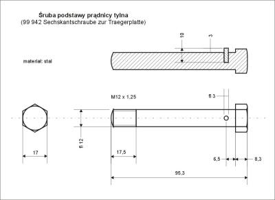 sruba z kolkiem m